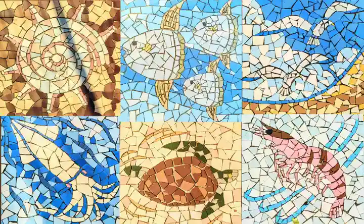 潮見 龍宮社の周辺