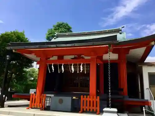 麻布氷川神社の本殿・本堂