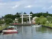 息栖神社の鳥居