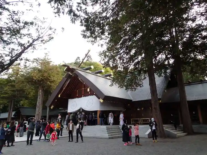 北海道神宮の本殿・本堂