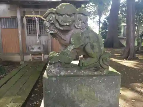 都部八坂神社の狛犬