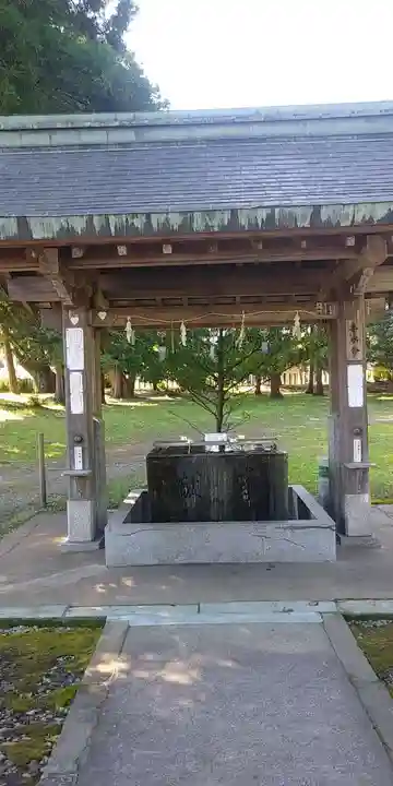 若狭姫神社(若狭彦神社下社)の手水舎