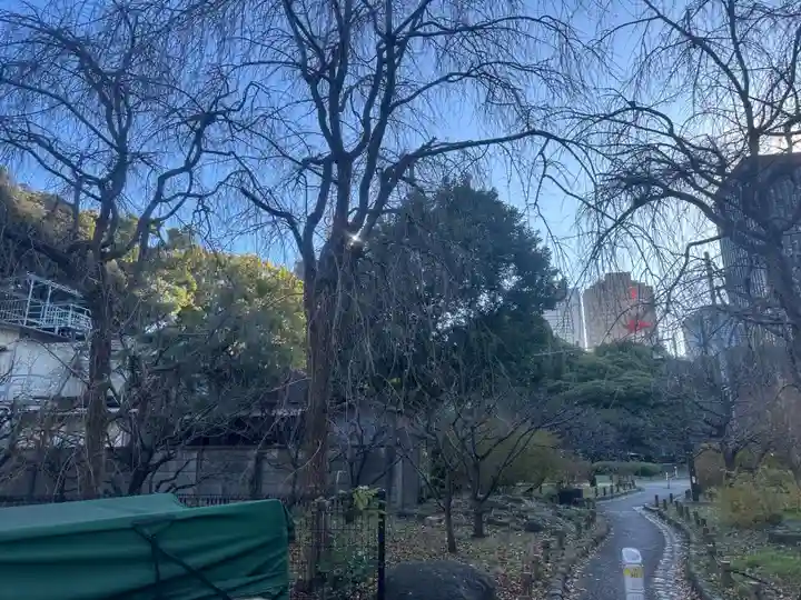 芝東照宮の庭園