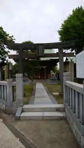 洲崎神社の鳥居