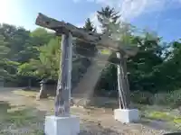 東芭露神社の鳥居