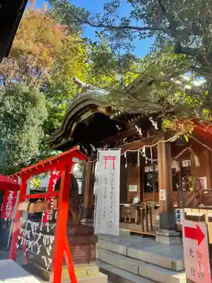 下谷神社の本殿・本堂
