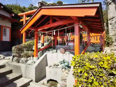 荒熊神社の手水舎