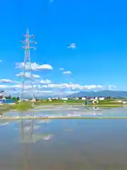 白鳥神社の景色