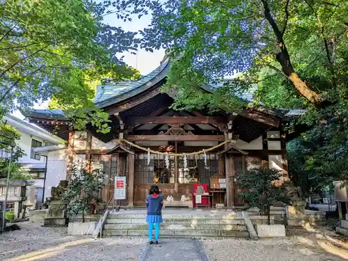 萱津神社の本殿・本堂