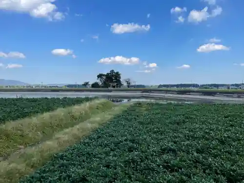 菟上神社の周辺