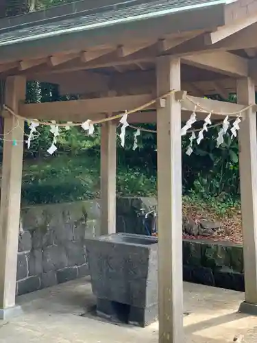 浅間神社の手水舎