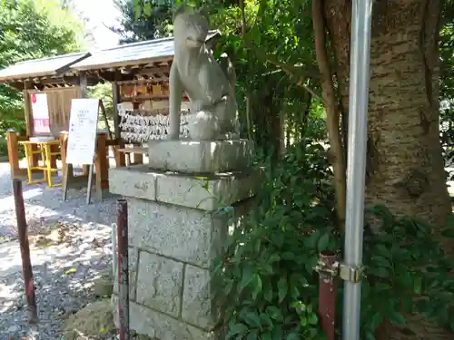 三軒地稲荷神社の狛犬