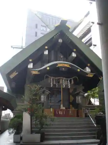築土神社の本殿・本堂
