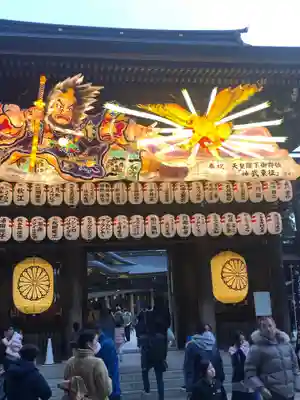 寒川神社の山門・神門