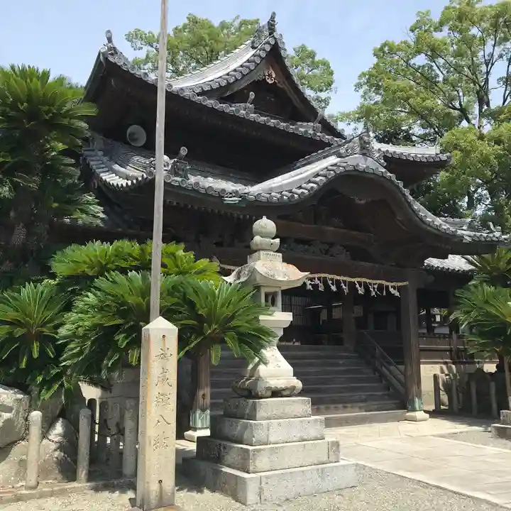 赤穂八幡宮の本殿・本堂