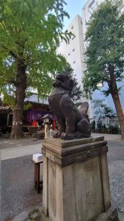 日本橋日枝神社の狛犬