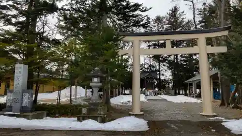 旭川神社の鳥居