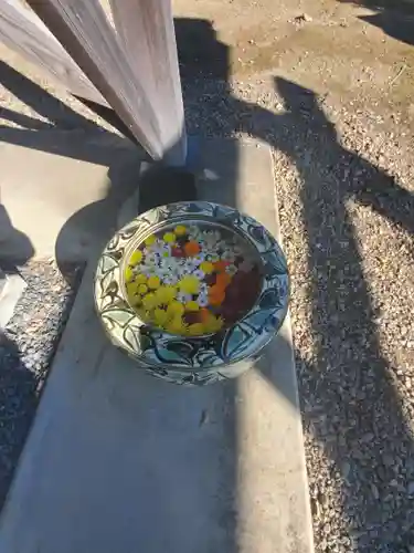 久伊豆神社大雷神社合殿の手水舎