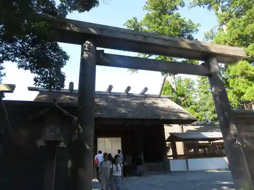 伊勢神宮外宮（豊受大神宮）の鳥居