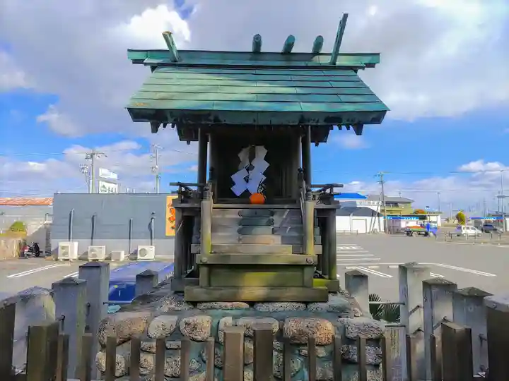 姥ヶ森社の本殿・本堂