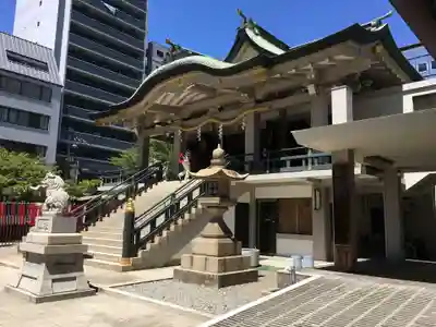 難波神社の本殿・本堂