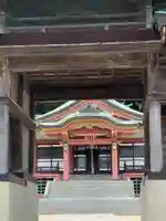 由良湊神社の山門・神門