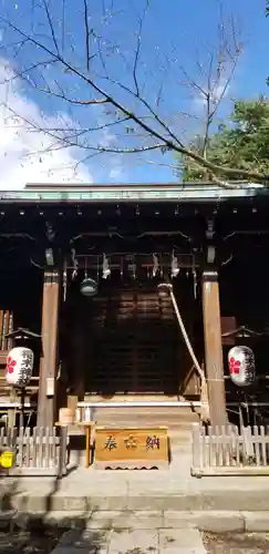 櫻木神社の本殿・本堂