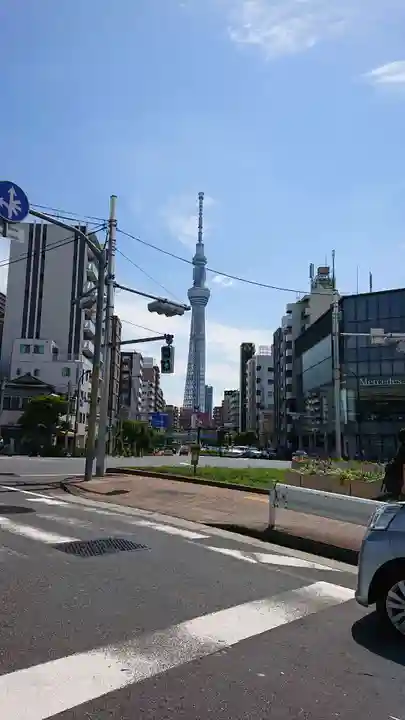 浅草神社の周辺