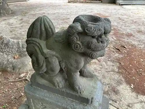 青渭神社の狛犬