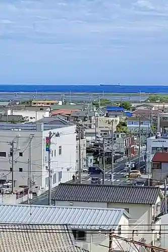 植田八幡神社の景色