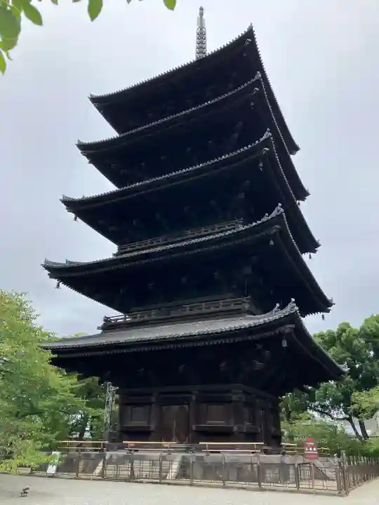 東寺(教王護国寺)の塔