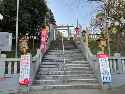 大生郷天満宮の鳥居