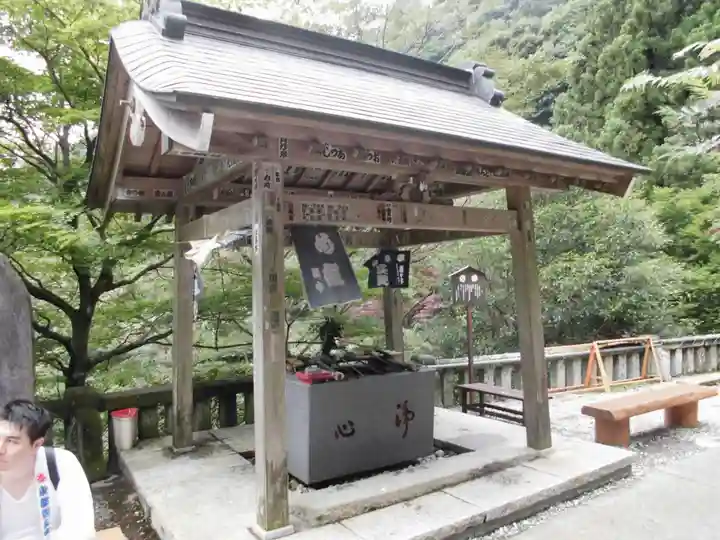 大山寺の手水舎