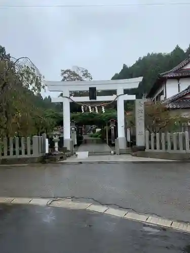 金蛇水神社の鳥居