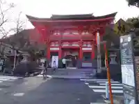 長等神社の山門・神門