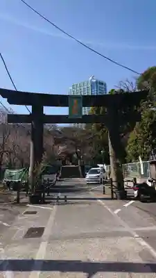 芝東照宮の鳥居