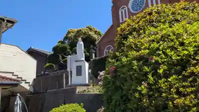 黒島天主堂の像