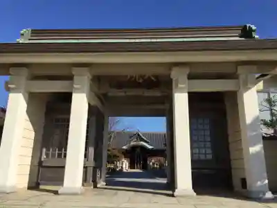 柿本神社の山門・神門