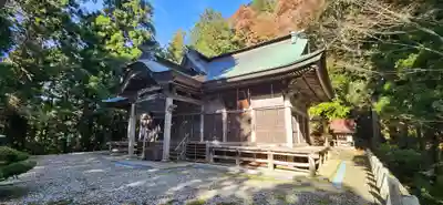 木幡山隠津島神社(二本松市)の本殿・本堂