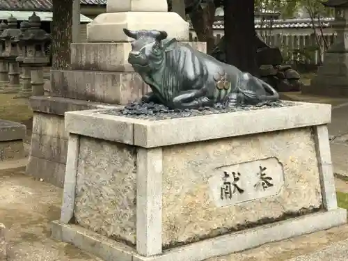 九所御霊天神社の狛犬