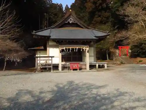 村山浅間神社の本殿