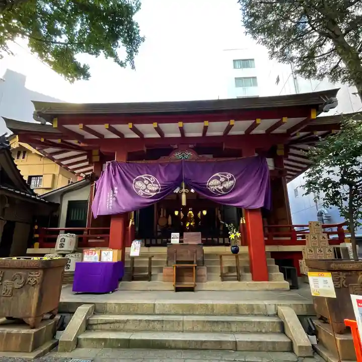 日本橋日枝神社の本殿・本堂