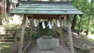 諏訪神社の手水舎