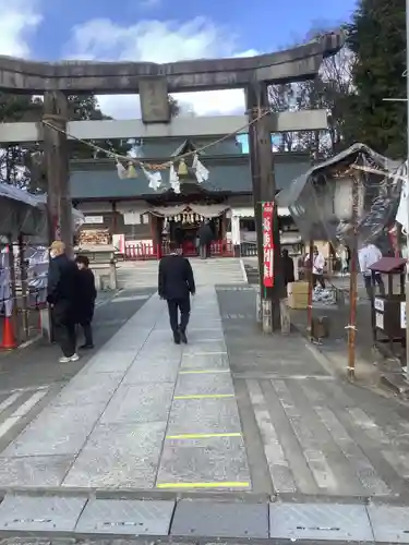 新羅神社の鳥居