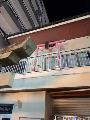 本古川町稲荷神社の鳥居