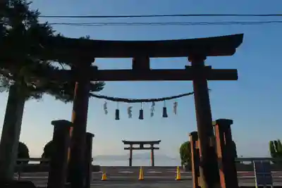 白鬚神社の鳥居