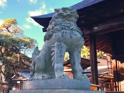 甲斐國一宮 浅間神社の狛犬