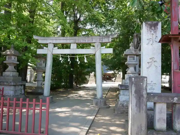 日枝神社水天宮の鳥居
