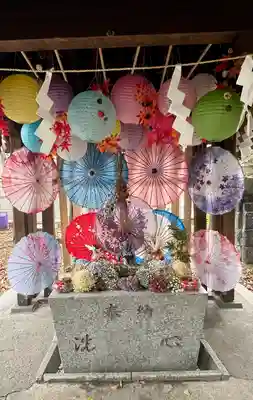 札幌諏訪神社の手水舎