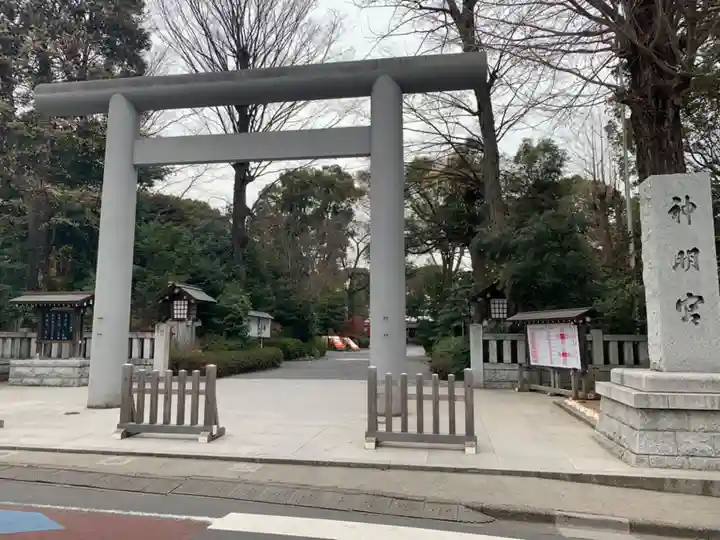 阿佐ヶ谷神明宮の鳥居